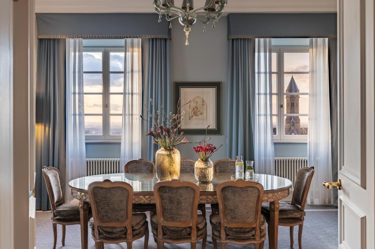 Althoff Grandhotel Schloss Bensberg Μπέργκις Γκλάντμπαχ Εξωτερικό φωτογραφία The dining room